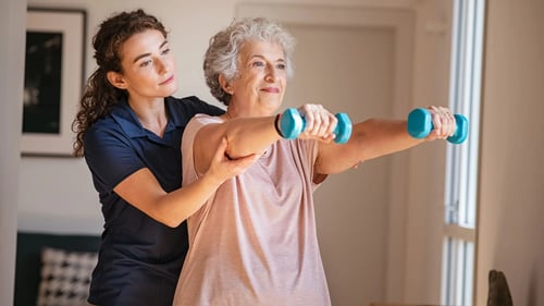 Top tips for older adults either getting back into exercise or exercising for the first time